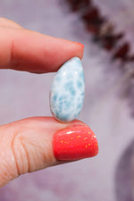 Larimar Drop Cabochon 2.66gr Rocks & Fossils Tali & Loz Crystals