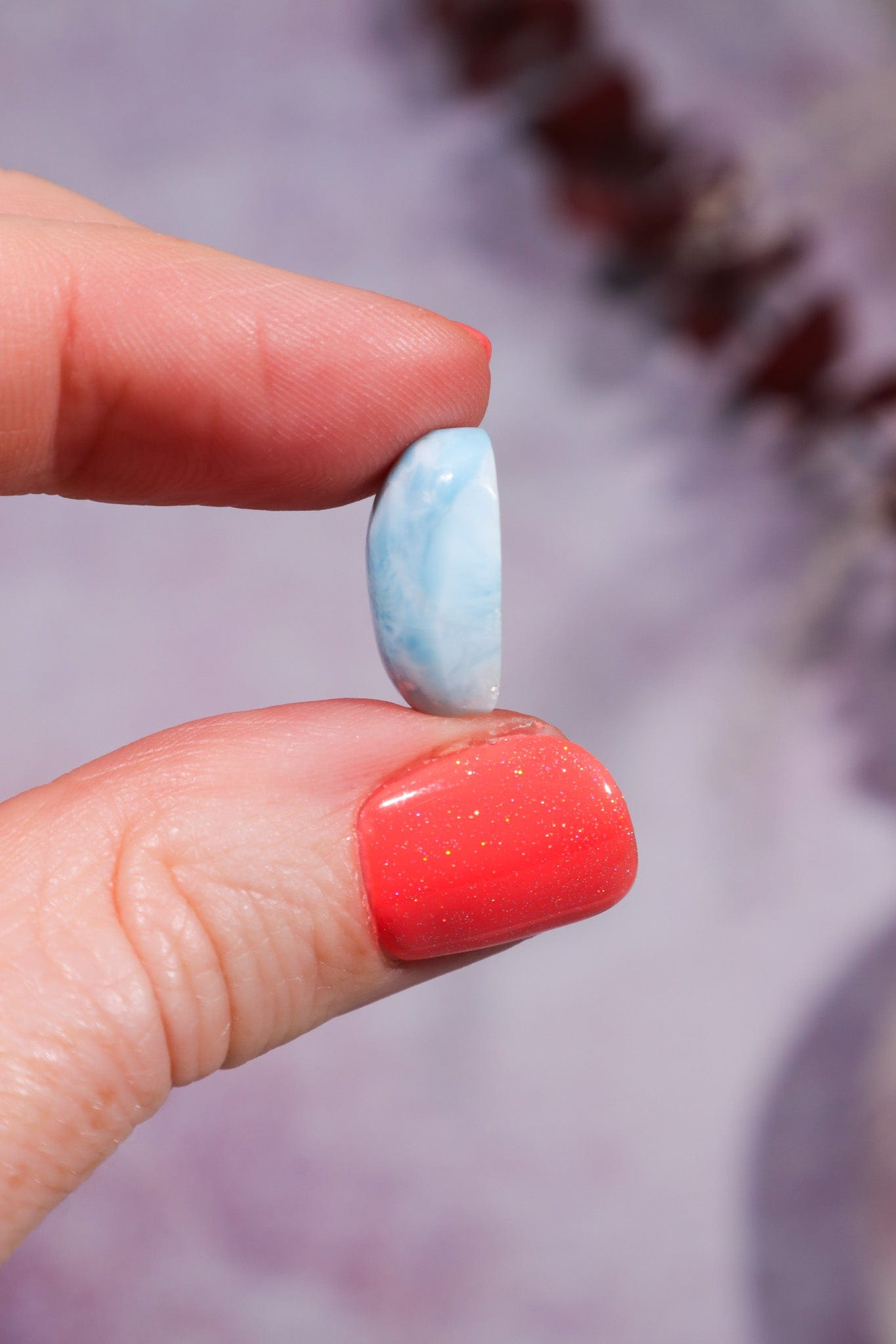 Larimar Freeform Cabochon 2.52gr Rocks & Fossils Tali & Loz Crystals