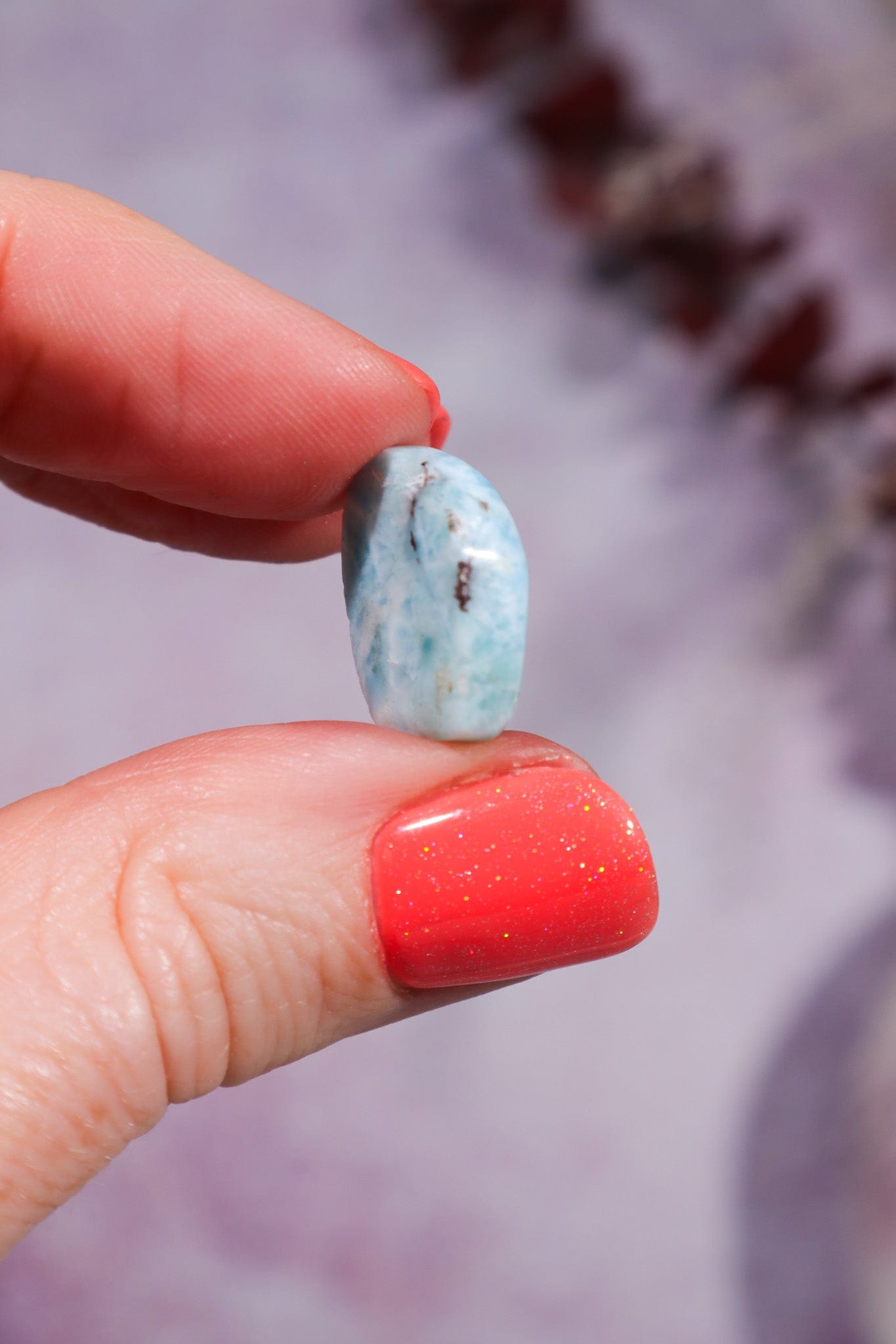 Larimar Freeform Cabochon 2.52gr Rocks & Fossils Tali & Loz Crystals