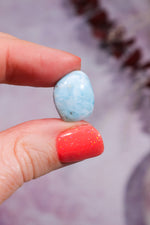 Larimar Freeform Cabochon 2.52gr Rocks & Fossils Tali & Loz Crystals