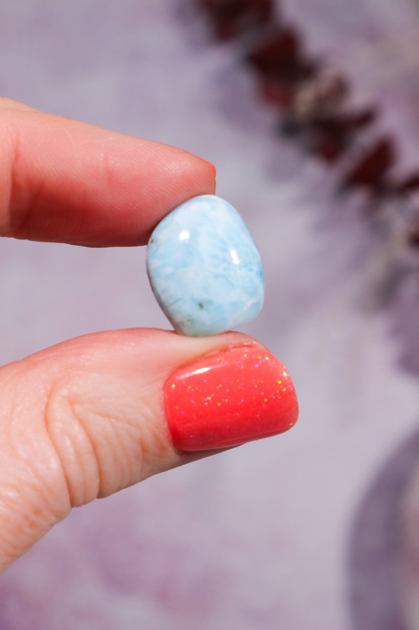 Larimar Freeform Cabochon 2.52gr Rocks & Fossils Tali & Loz Crystals