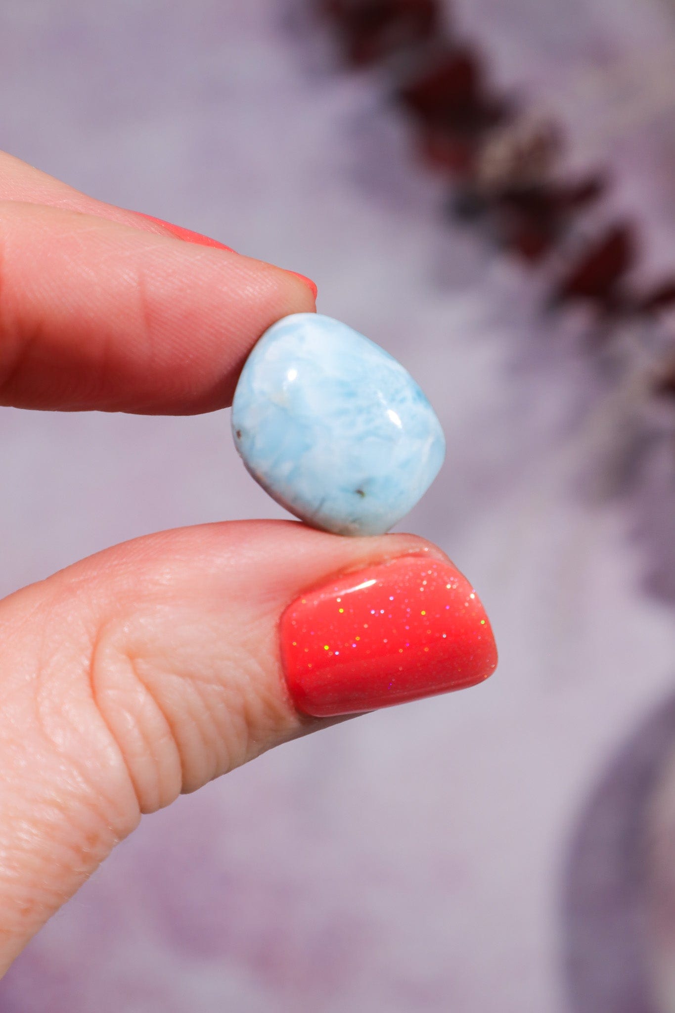 Larimar Freeform Cabochon 2.52gr Rocks & Fossils Tali & Loz Crystals