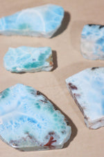 Larimar Freeform Slice 11.43gr - Tali & Loz Crystals