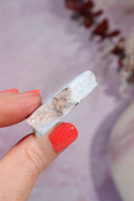 Larimar Freeform Slice 26.34gr Rocks & Fossils Tali & Loz Crystals