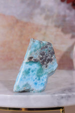Larimar Freeform Slice 34.4gr Rocks & Fossils Tali & Loz Crystals