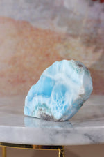 Larimar Freeform Slice 48.27gr Rocks & Fossils Tali & Loz Crystals