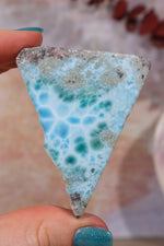 Larimar Freeform Slice 51.90gr Rocks & Fossils Tali & Loz Crystals