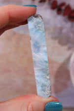 Larimar Freeform Slice 51.90gr Rocks & Fossils Tali & Loz Crystals