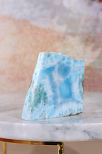 Larimar Freeform Slice 55.20gr Rocks & Fossils Tali & Loz Crystals