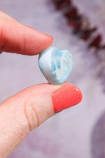Larimar Heart Cabochon 5.9gr Rocks & Fossils Tali & Loz Crystals