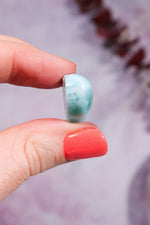 Larimar Heart Cabochon 5.9gr Rocks & Fossils Tali & Loz Crystals