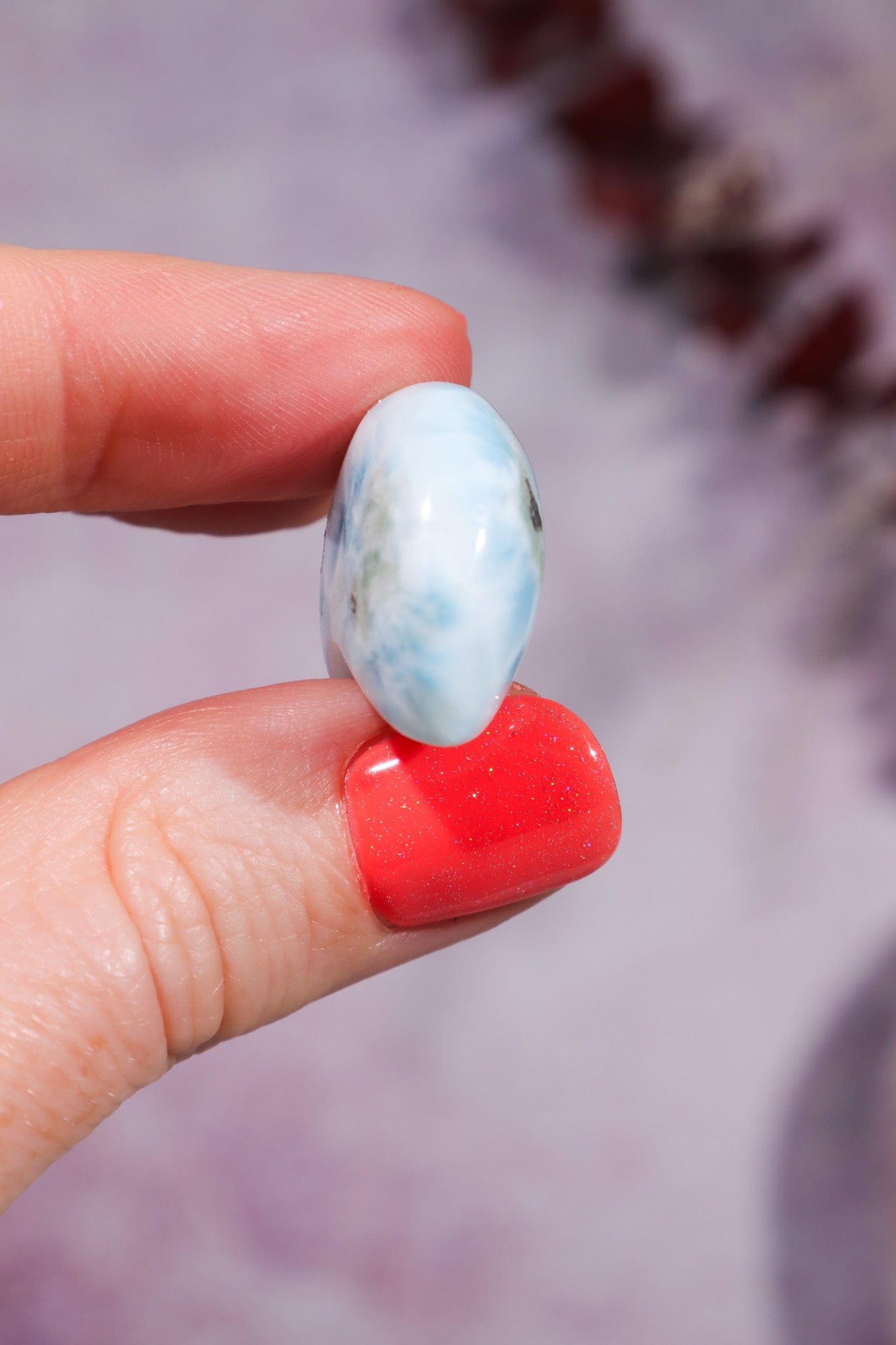 Larimar Moon 7.63gr Rocks & Fossils Tali & Loz Crystals