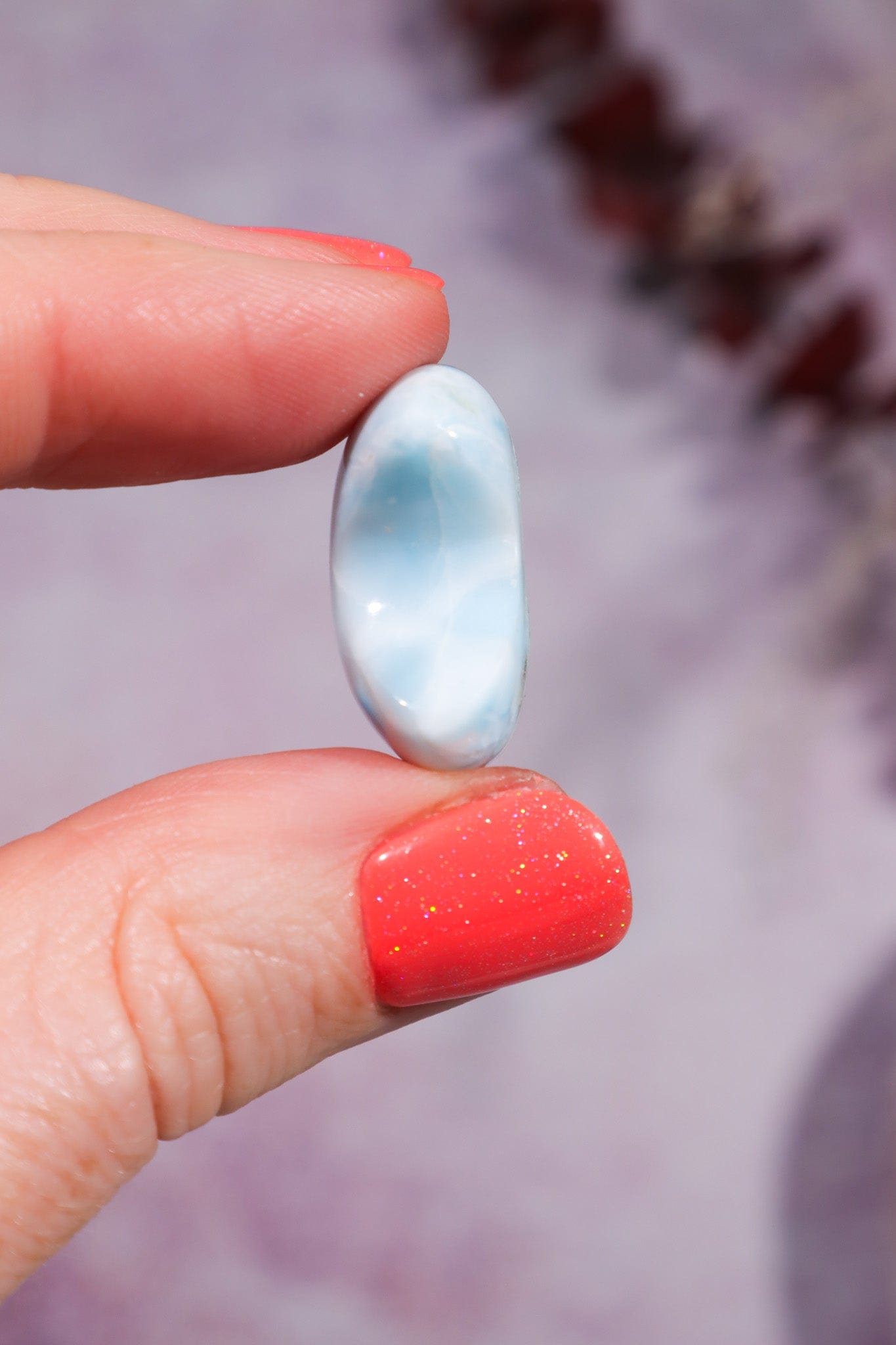 Larimar Moon 7.63gr Rocks & Fossils Tali & Loz Crystals