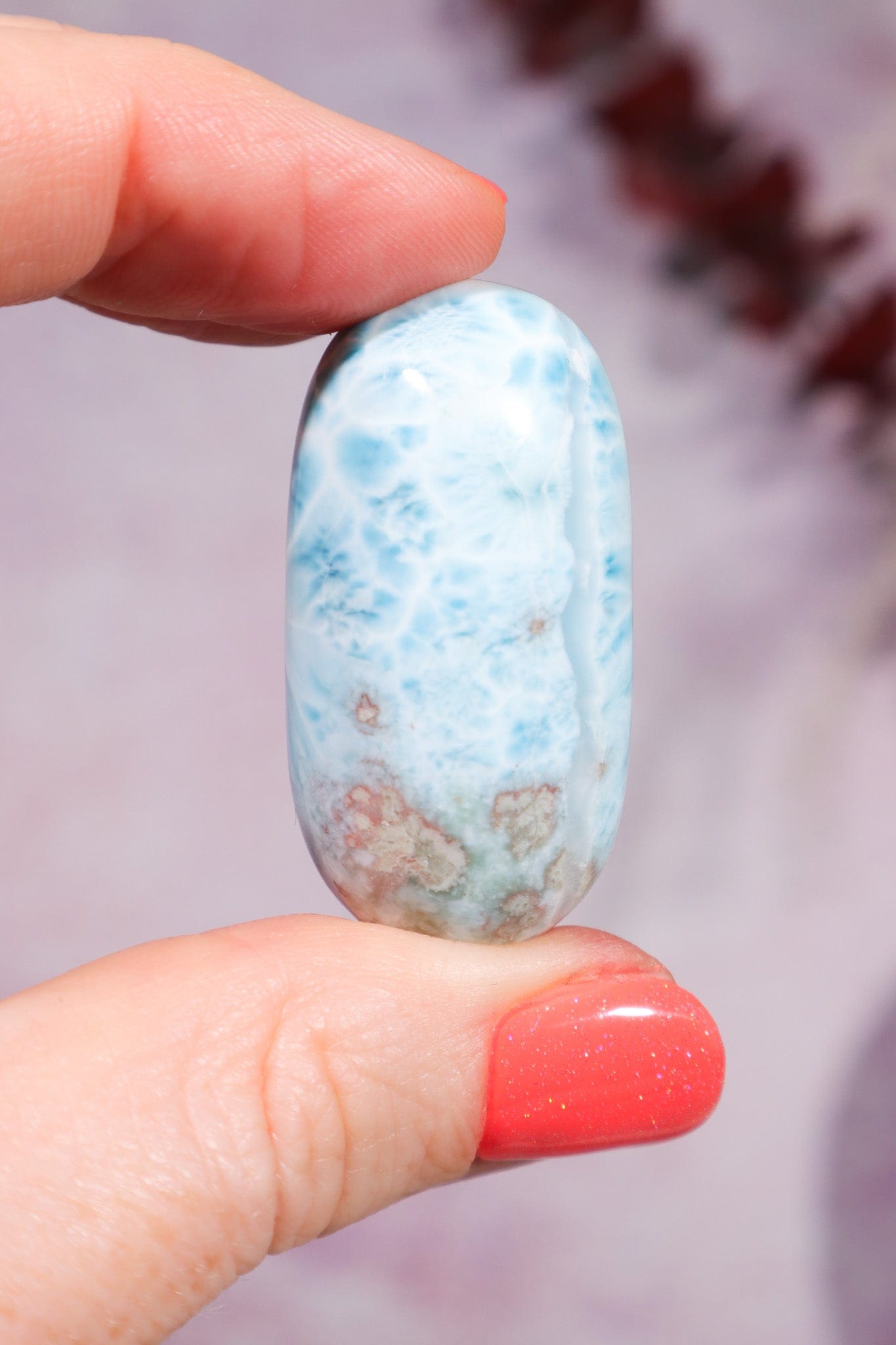 Larimar Nugget 3.8cm, Sold as Seen Rocks & Fossils Tali & Loz Crystals