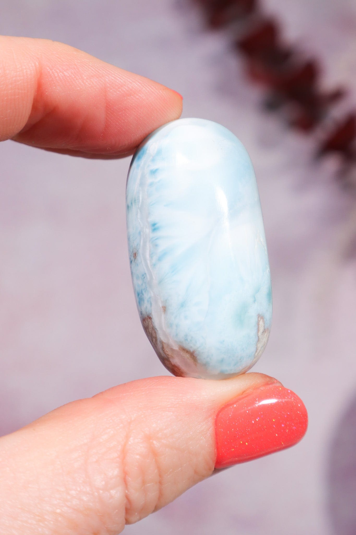 Larimar Nugget 3.8cm, Sold as Seen Rocks & Fossils Tali & Loz Crystals