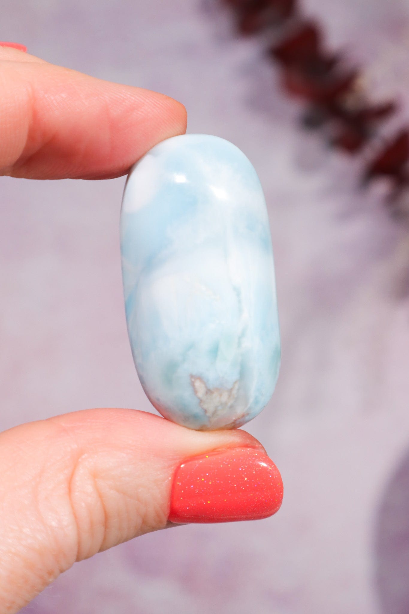 Larimar Nugget 3.8cm, Sold as Seen Rocks & Fossils Tali & Loz Crystals