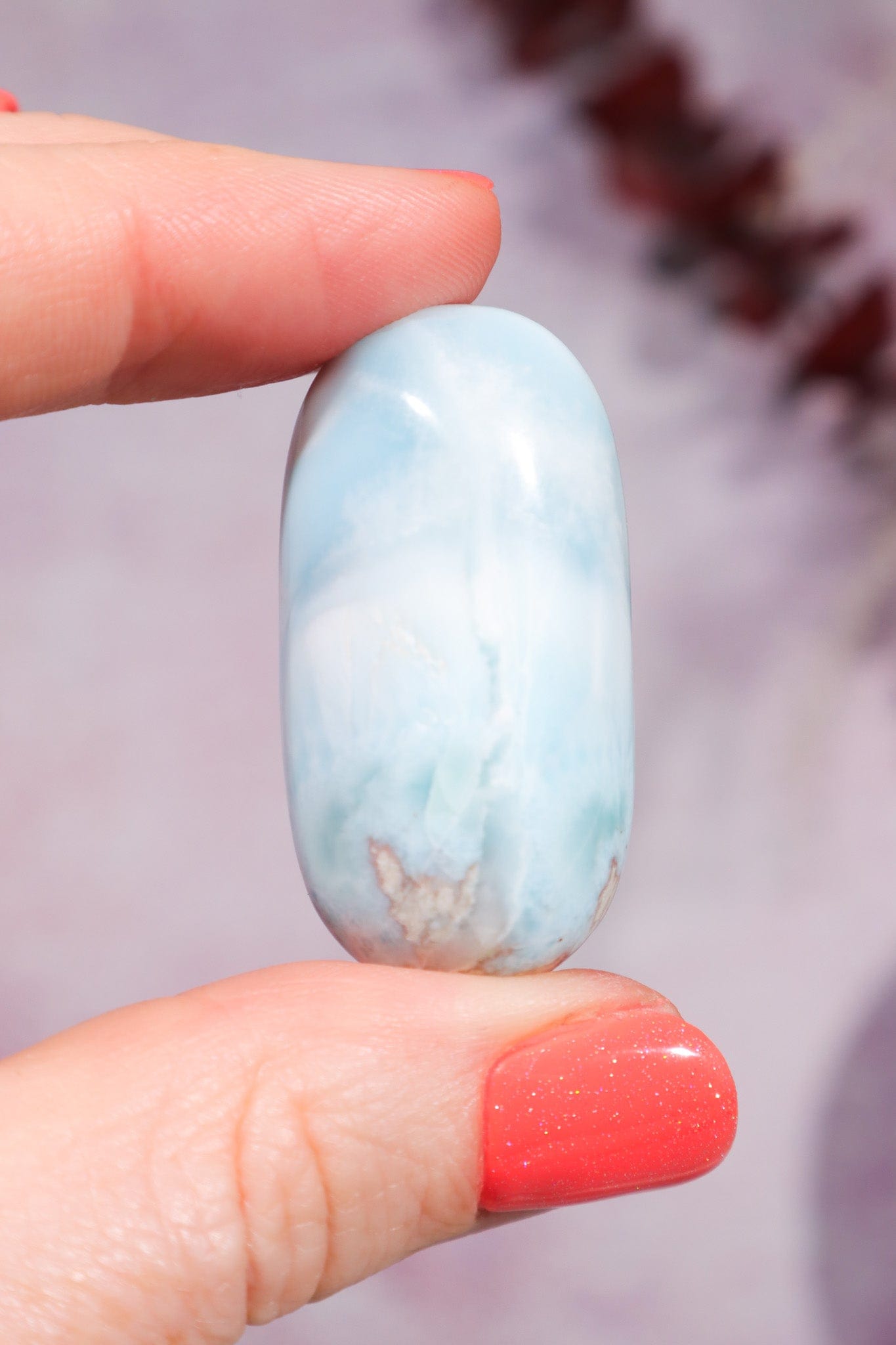 Larimar Nugget 3.8cm, Sold as Seen Rocks & Fossils Tali & Loz Crystals