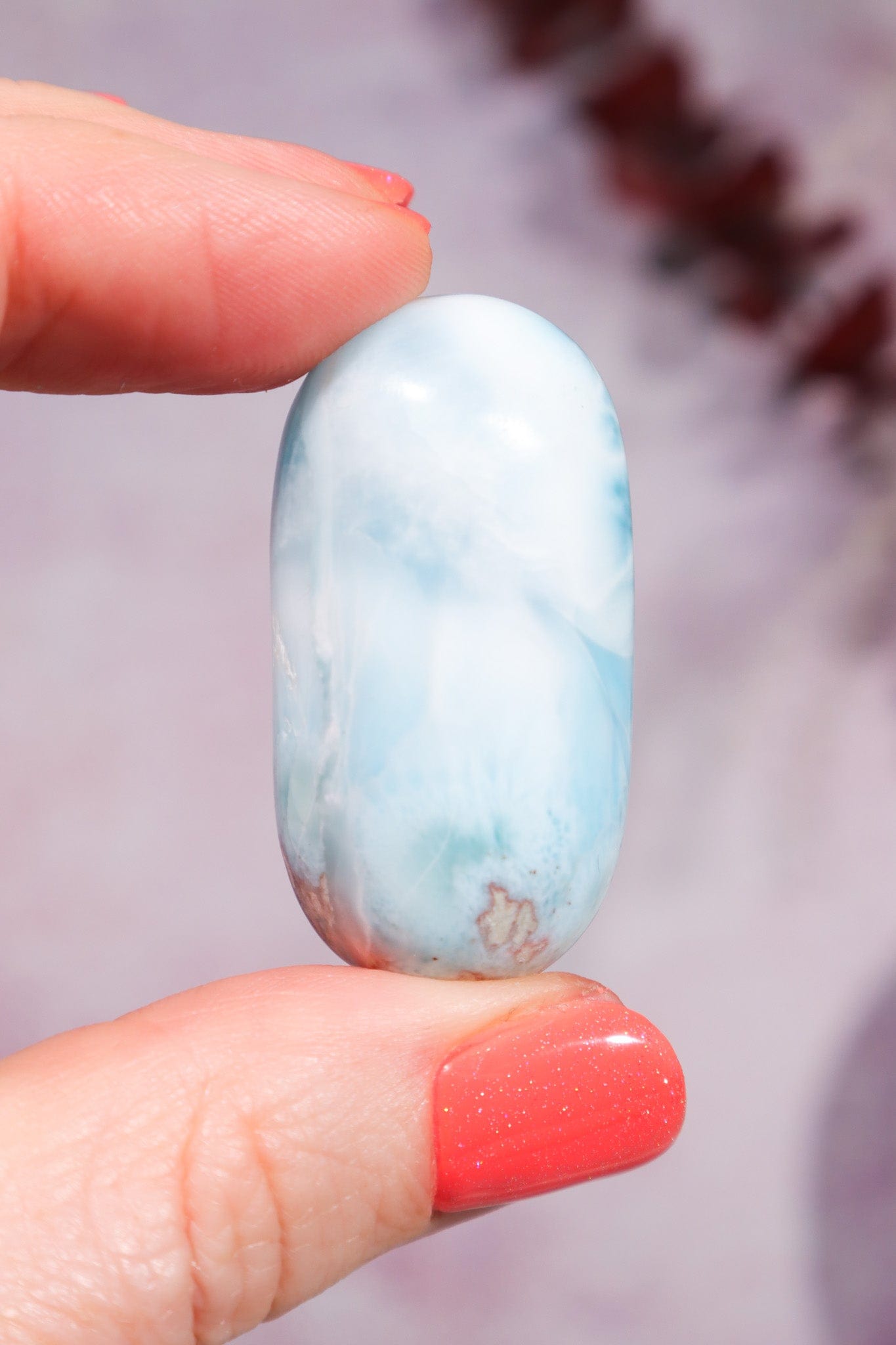 Larimar Nugget 3.8cm, Sold as Seen Rocks & Fossils Tali & Loz Crystals