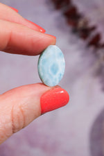 Larimar Oval Cabochon 2.77gr Rocks & Fossils Tali & Loz Crystals