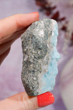 Larimar Rough Freeform 103.05gr Rocks & Fossils Tali & Loz Crystals