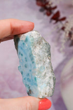 Larimar Rough Freeform 103.05gr Rocks & Fossils Tali & Loz Crystals