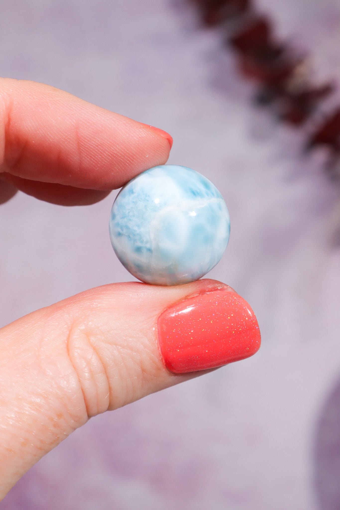 Larimar Spheres 1.7-1.8cm Spheres Tali & Loz Crystals