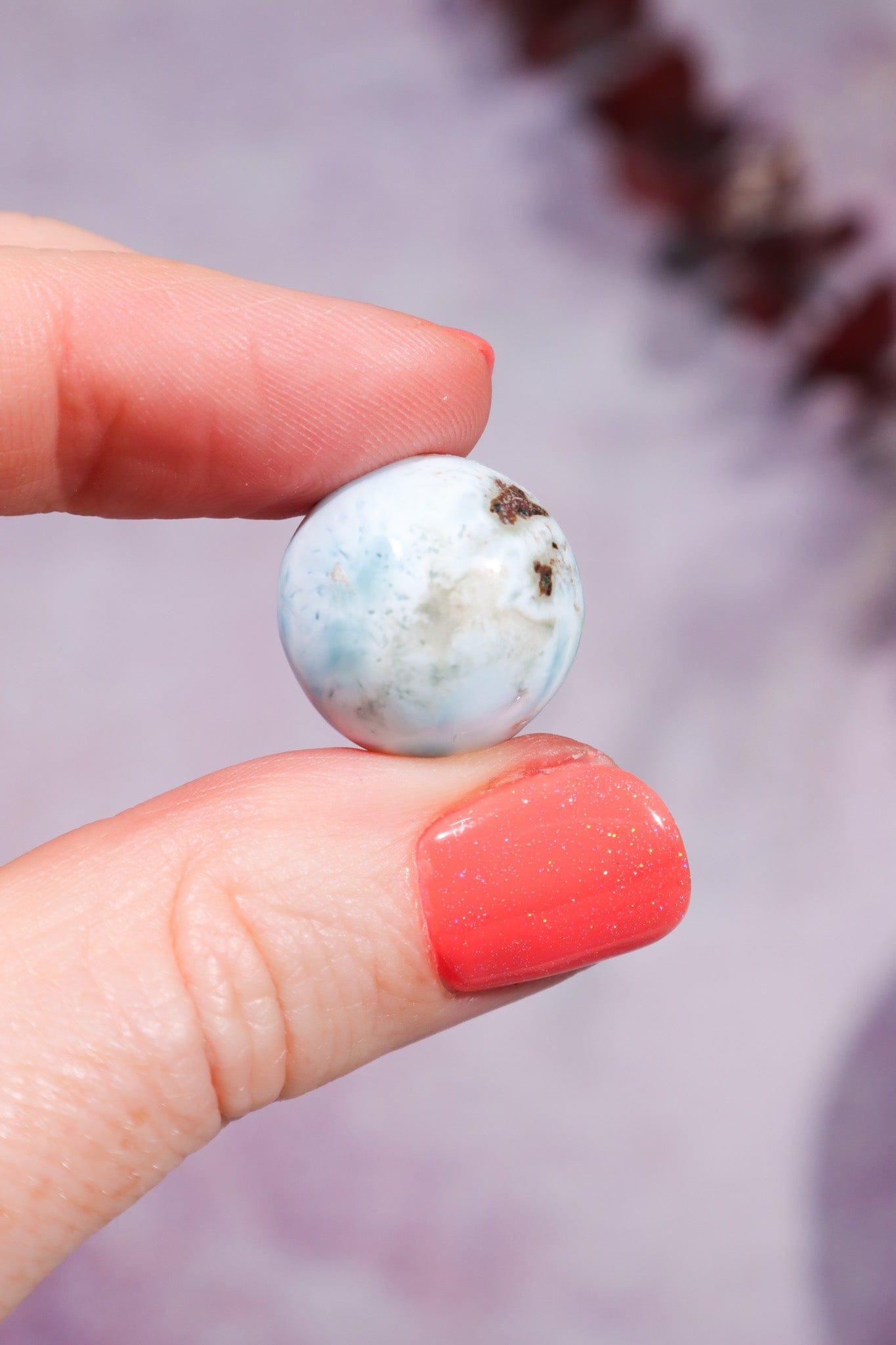 Larimar Spheres 1.7-1.8cm Spheres Tali & Loz Crystals