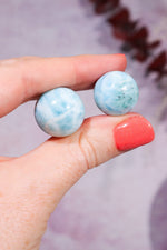 Larimar Spheres 1.7-1.8cm Spheres Tali & Loz Crystals