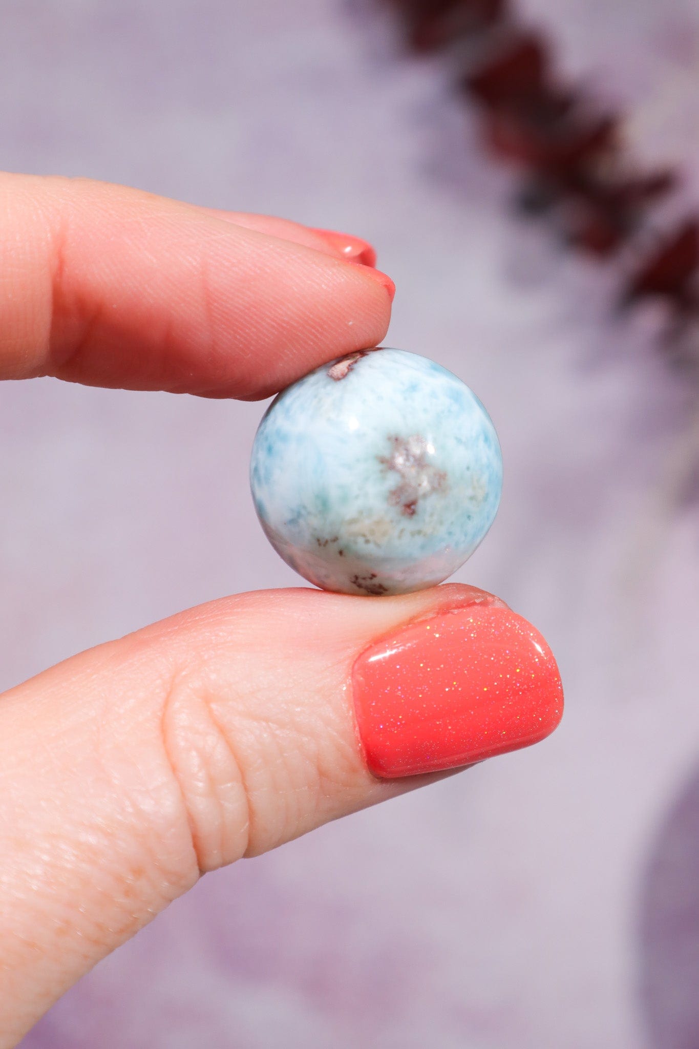 Larimar Spheres 1.7-1.8cm Spheres Tali & Loz Crystals