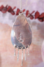 Larimar Tear Drop Necklace, Handmade in the UK Jewellery Tali & Loz Crystals