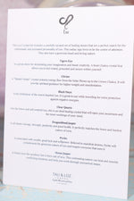 Leo Zodiac Crystal Set Crystal Sets Tali & Loz Crystals