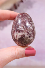 Lepidolite Egg 4.6cm - Tali & Loz Crystals