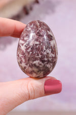 Lepidolite Egg 4.6cm - Tali & Loz Crystals