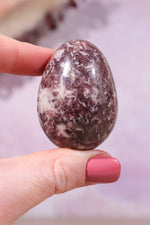 Lepidolite Egg 4.6cm - Tali & Loz Crystals