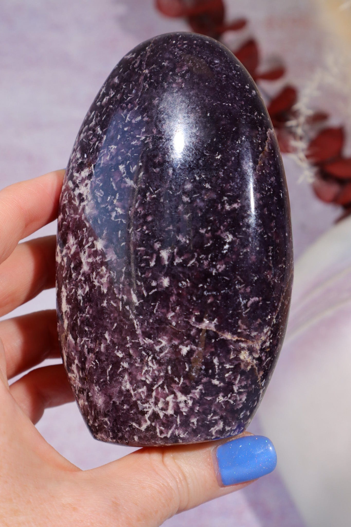 Lepidolite Freeform 0.4kg Freeform Tali & Loz Crystals