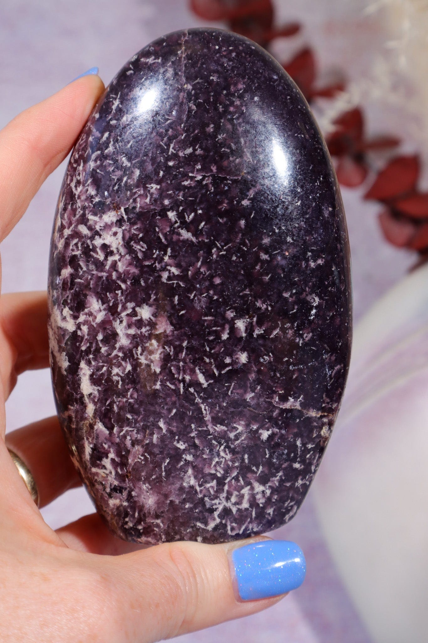 Lepidolite Freeform 0.4kg Freeform Tali & Loz Crystals