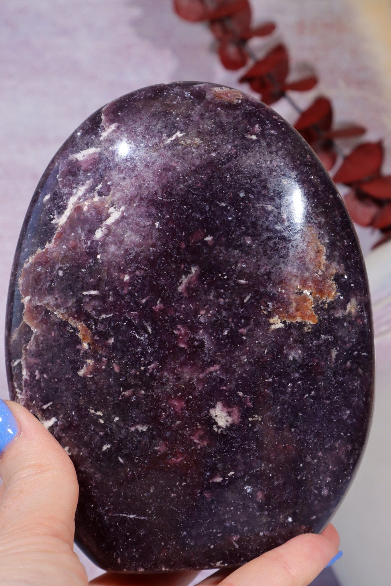 Lepidolite Freeform 0.9kg Freeform Tali & Loz Crystals