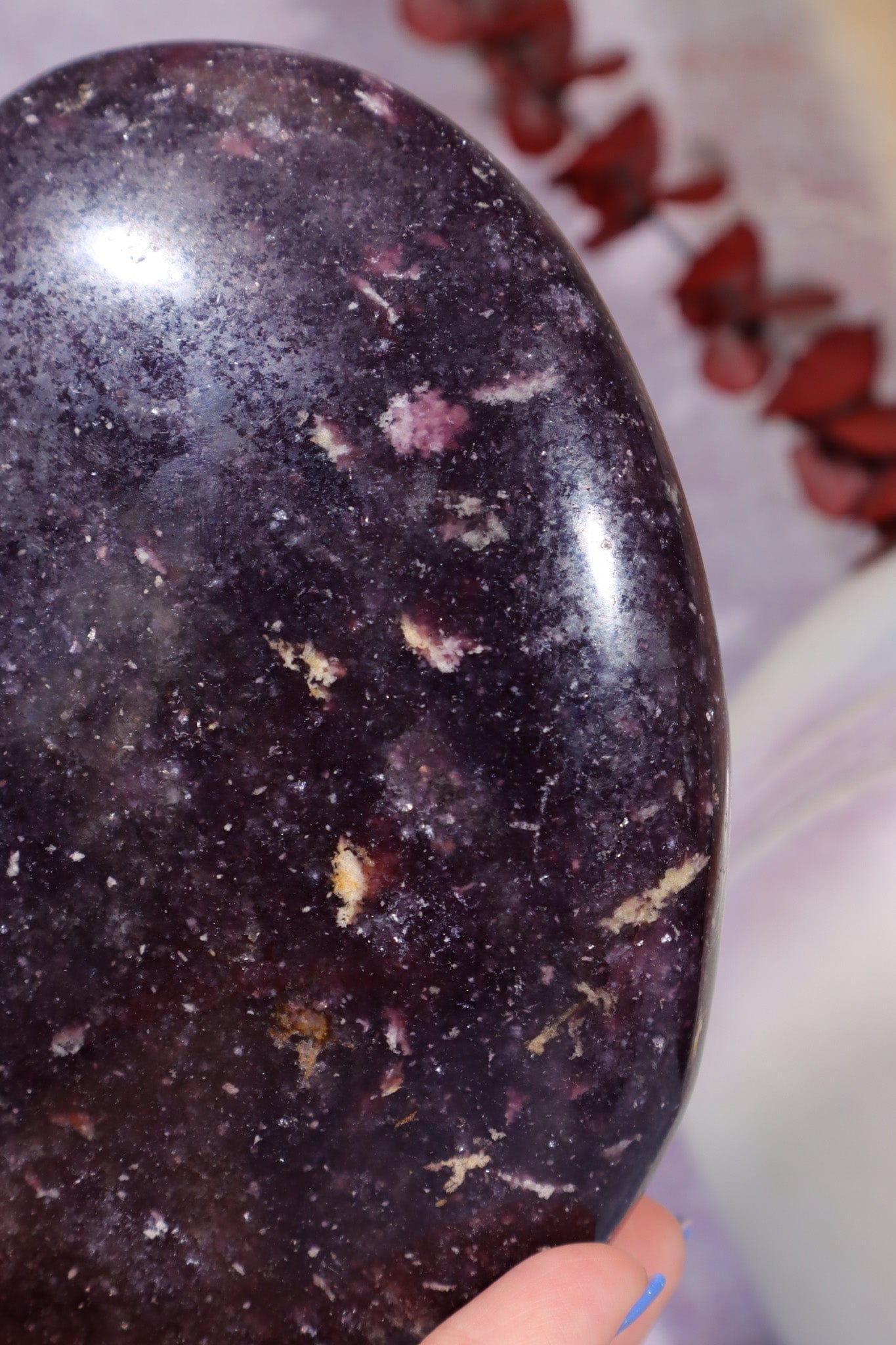 Lepidolite Freeform 0.9kg Freeform Tali & Loz Crystals