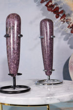 Lepidolite Wands 12cm, Intuitively Chosen Wands Tali & Loz Crystals