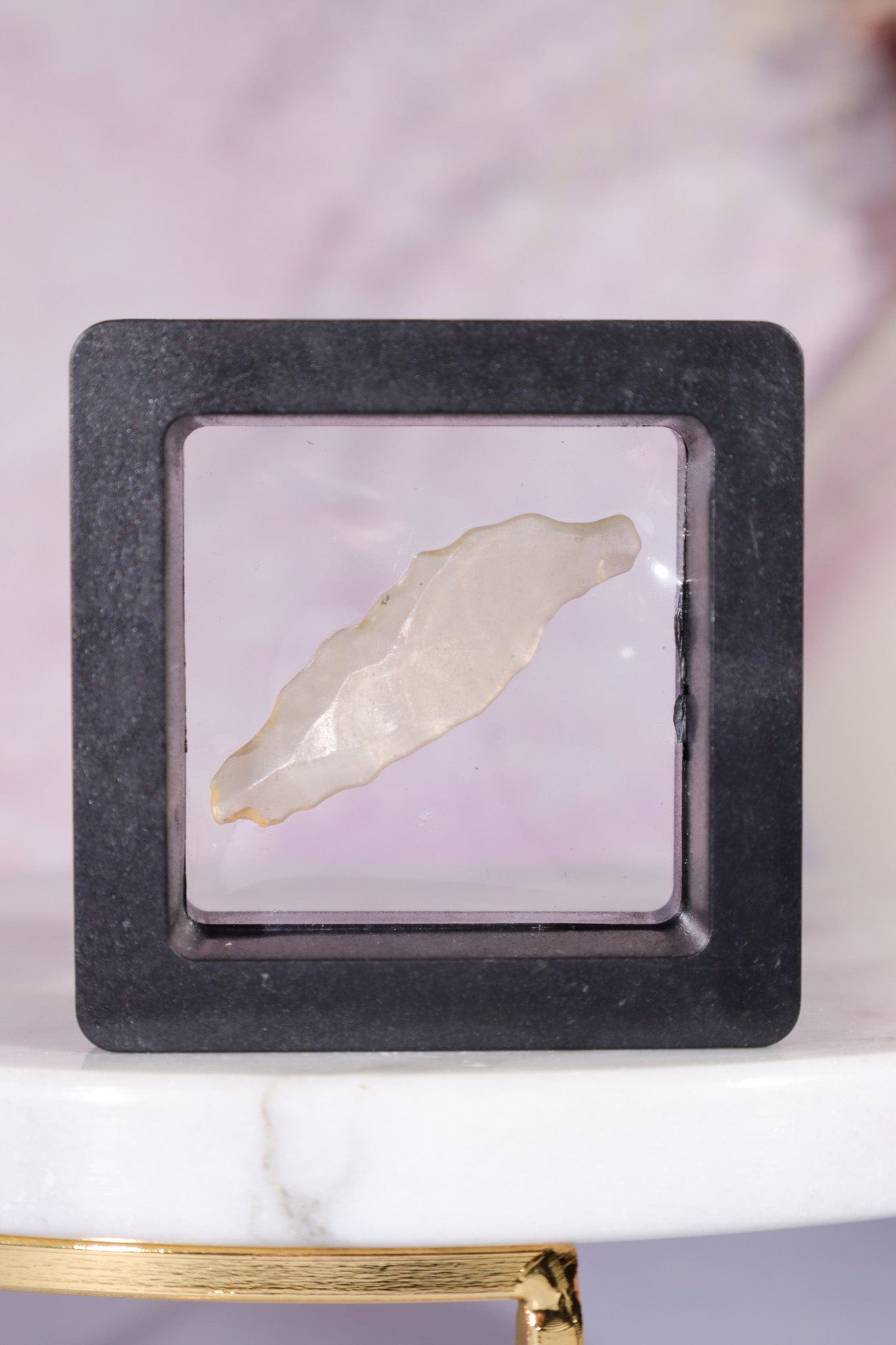 Libyan Desert Glass Tektite 1.17gr (Angel Chime) AAA-Grade Tektites Tali & Loz Crystals