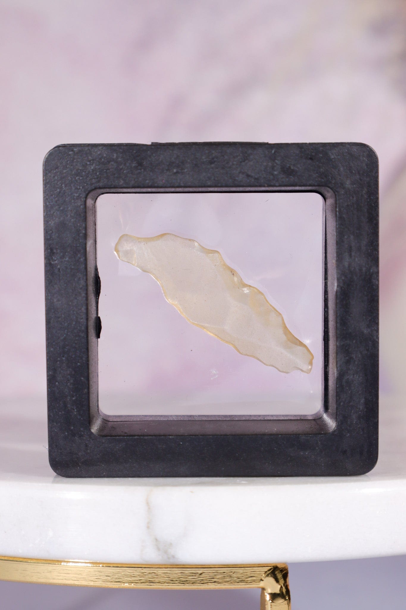 Libyan Desert Glass Tektite 1.17gr (Angel Chime) AAA-Grade Tektites Tali & Loz Crystals