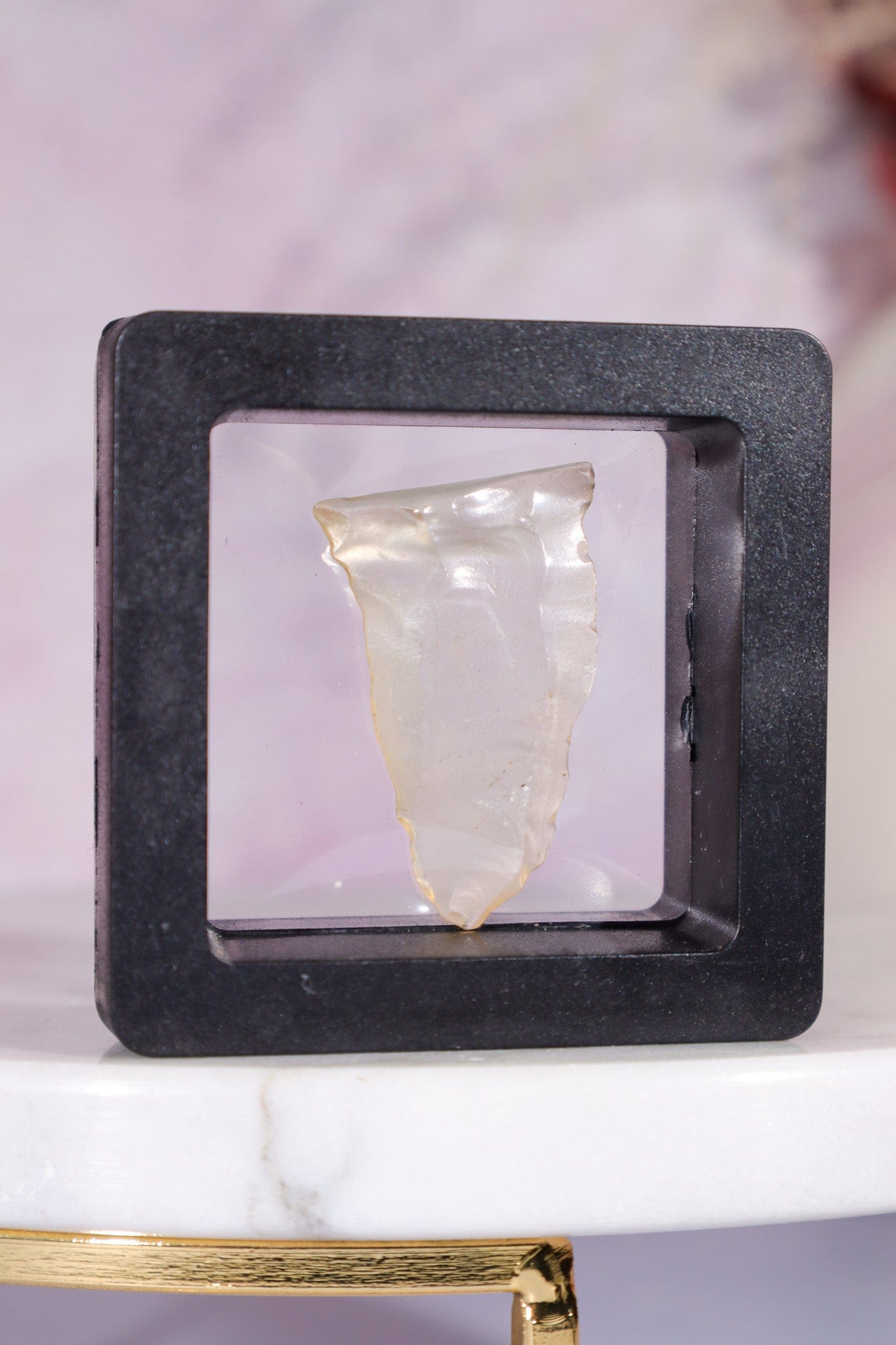 Libyan Desert Glass Tektite 1.90gr (Angel Chime) AAA-Grade Tektites Tali & Loz Crystals