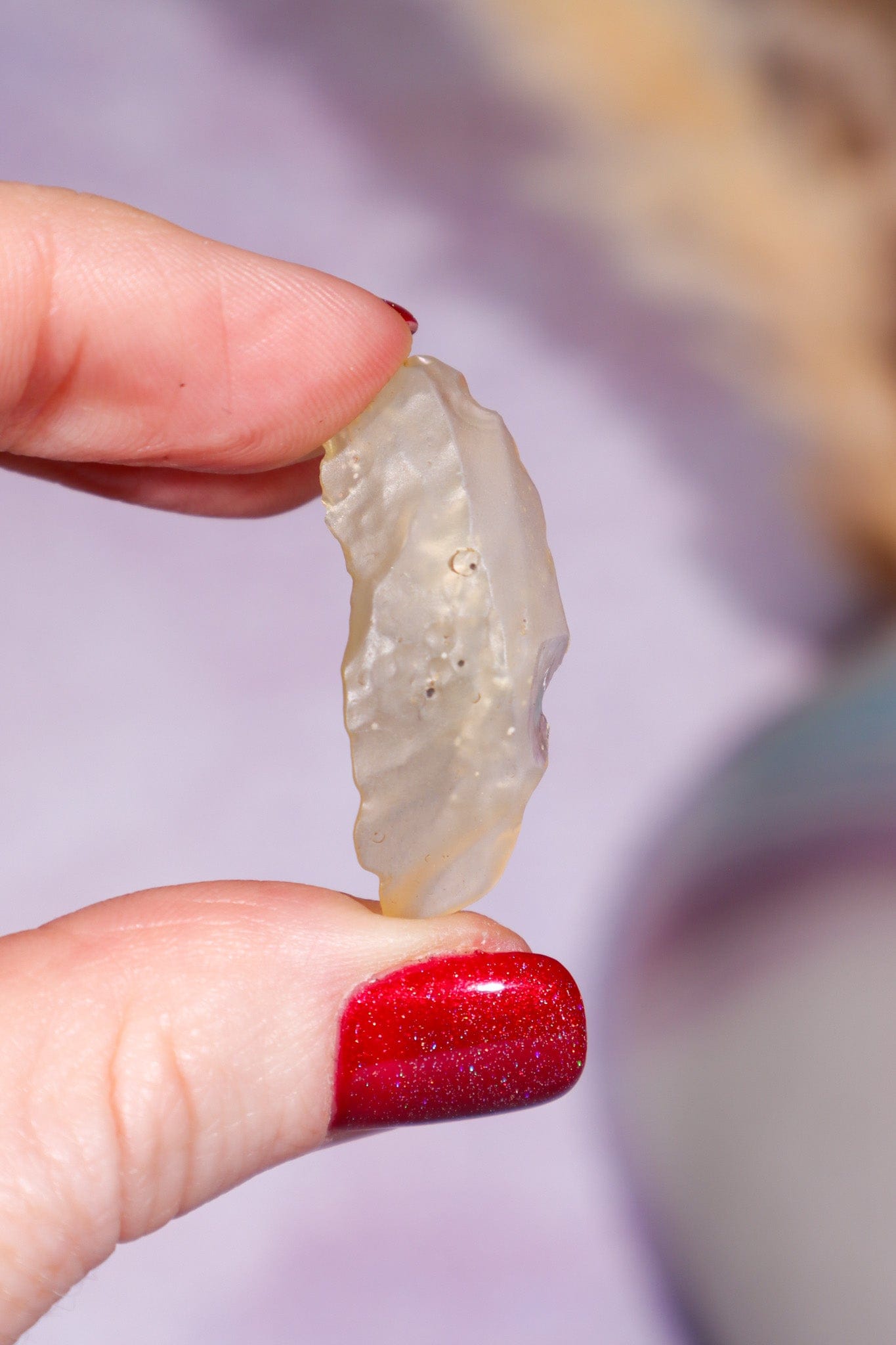 Libyan Desert Glass Tektite 2.44gr AAA-Grade Tektites Tali & Loz Crystals