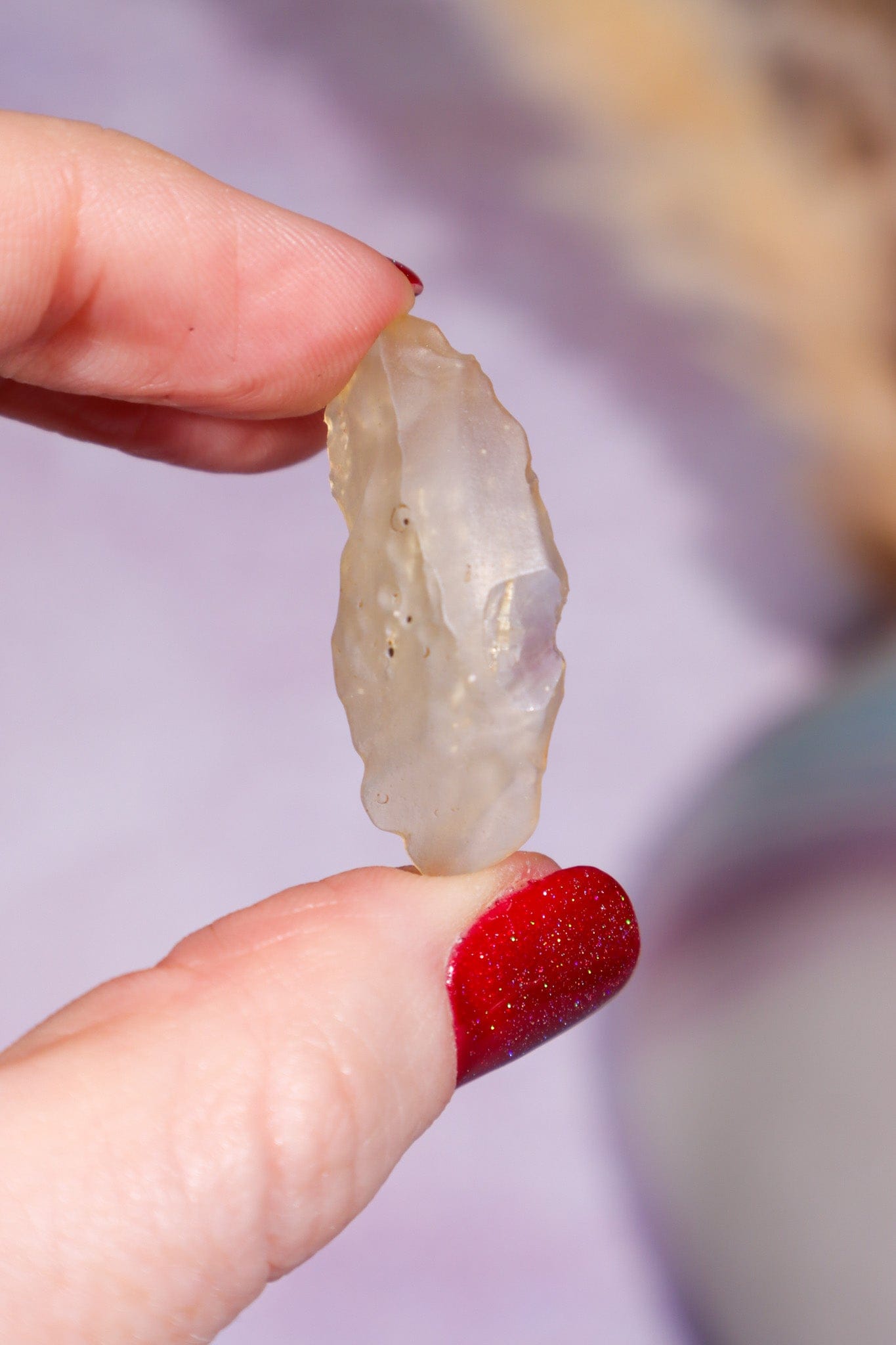 Libyan Desert Glass Tektite 2.44gr AAA-Grade Tektites Tali & Loz Crystals