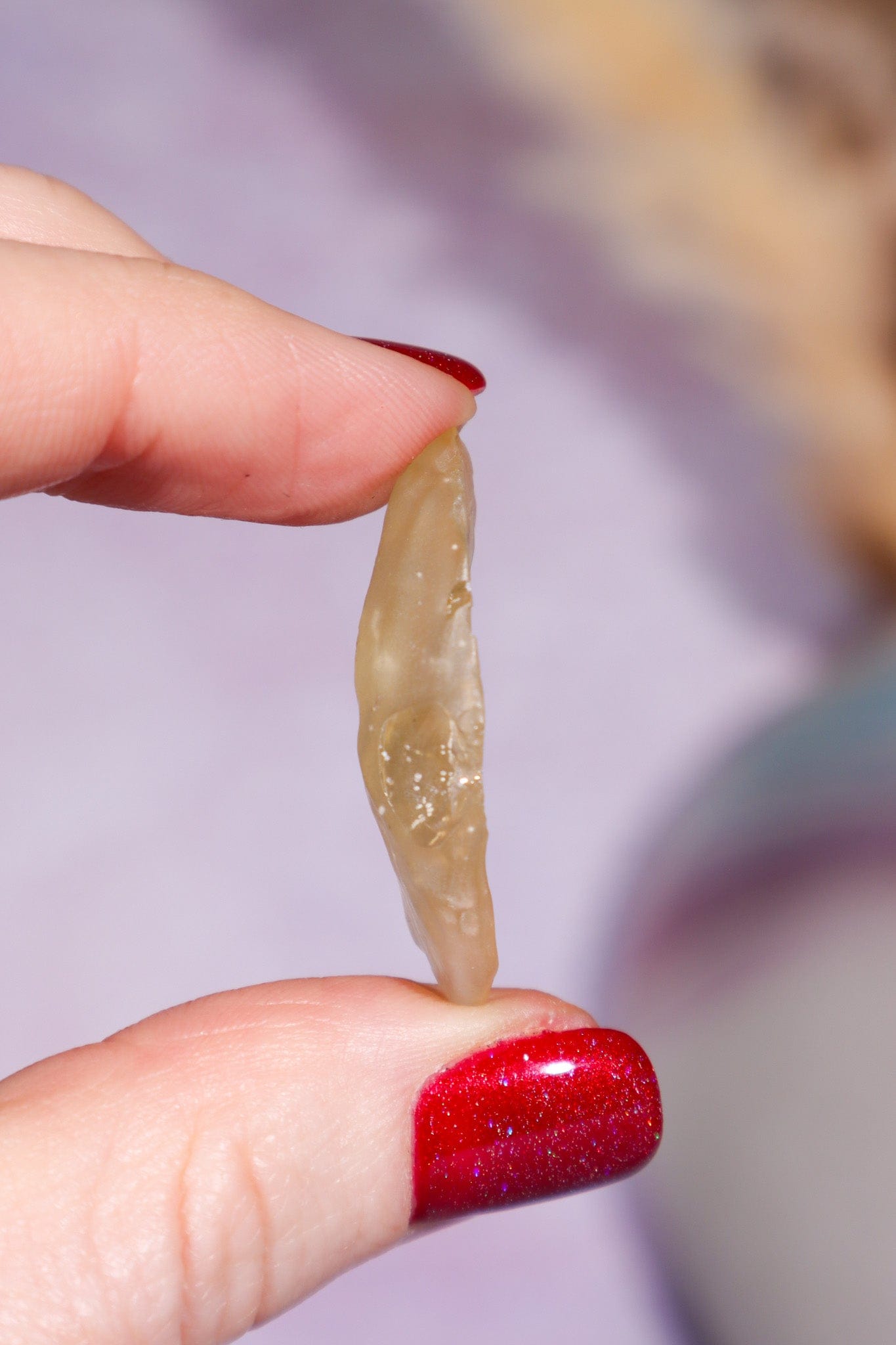 Libyan Desert Glass Tektite 2.44gr AAA-Grade Tektites Tali & Loz Crystals