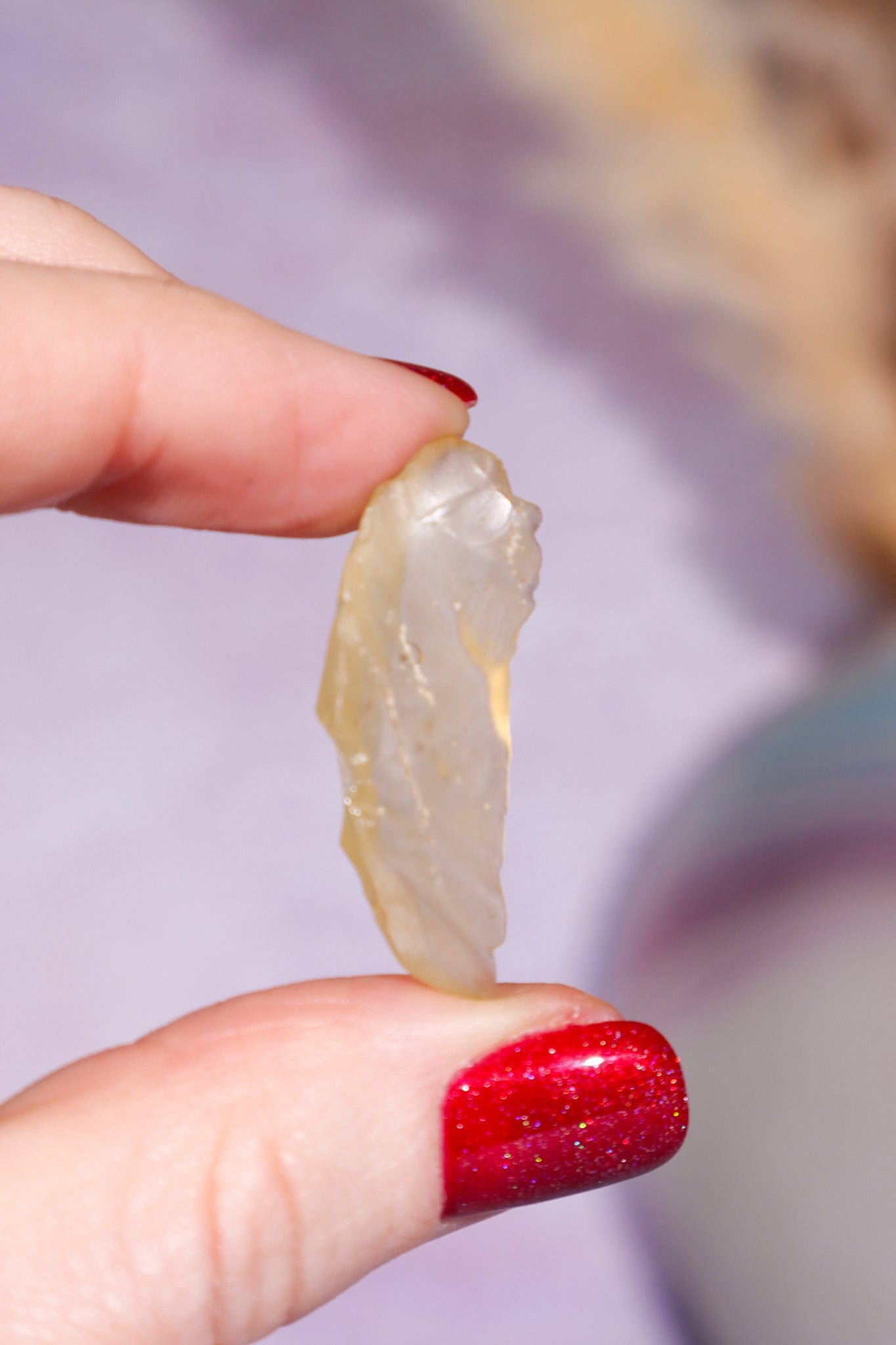 Libyan Desert Glass Tektite 2.44gr AAA-Grade Tektites Tali & Loz Crystals