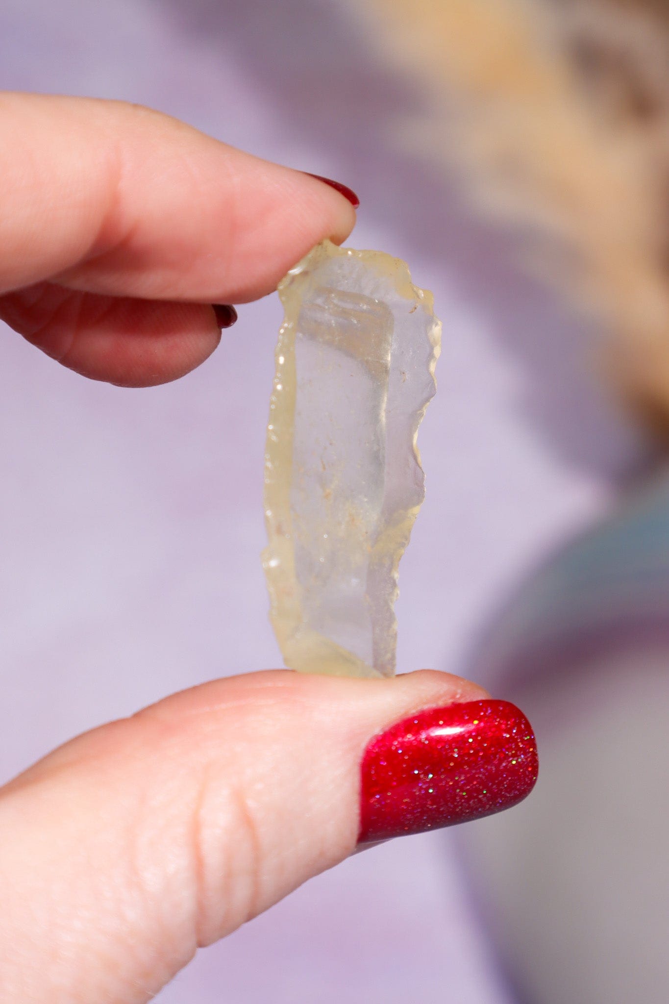 Libyan Desert Glass Tektite 3.25gr AAA-Grade Tektites Tali & Loz Crystals