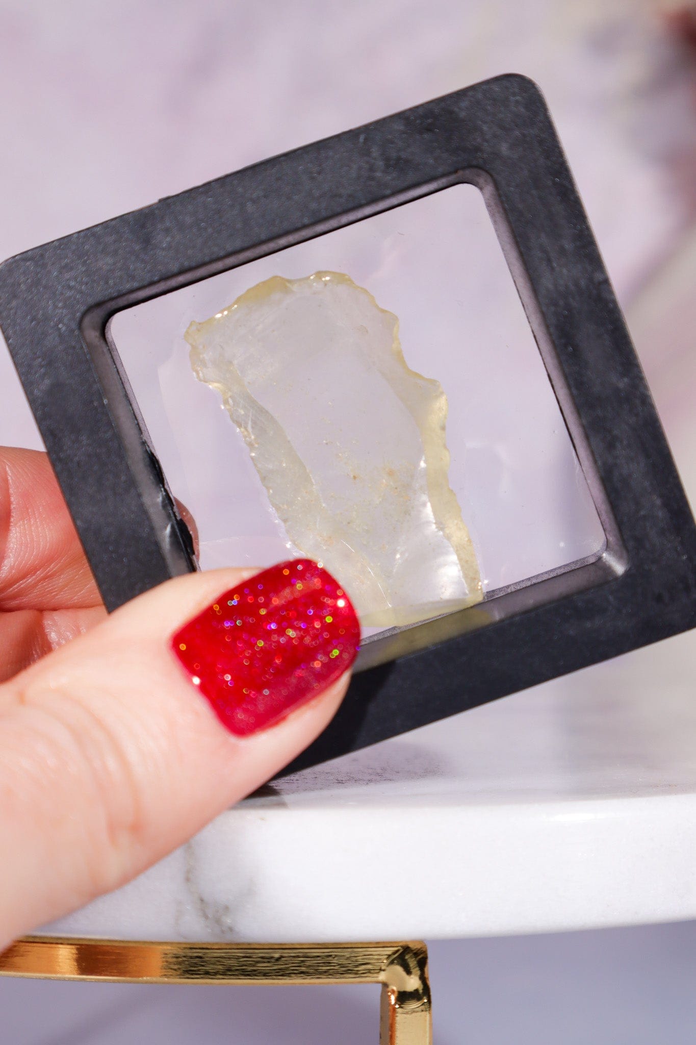 Libyan Desert Glass Tektite 3.25gr AAA-Grade Tektites Tali & Loz Crystals