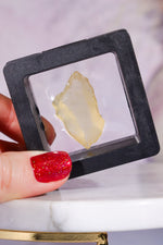 Libyan Desert Glass Tektite 3.85gr AA-Grade Tektites Tali & Loz Crystals