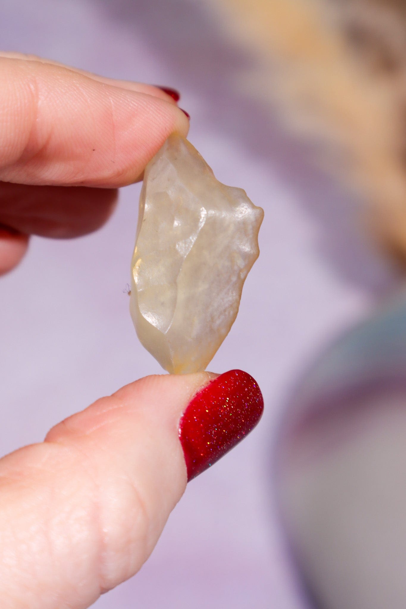 Libyan Desert Glass Tektite 3.85gr AA-Grade Tektites Tali & Loz Crystals